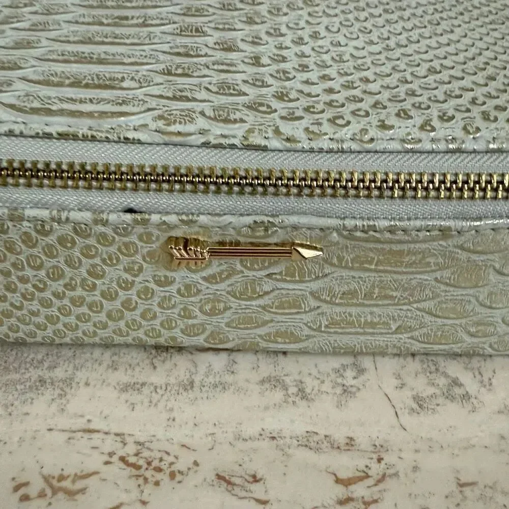 Stella & Dot snake print travel jewelry box. Travel organization